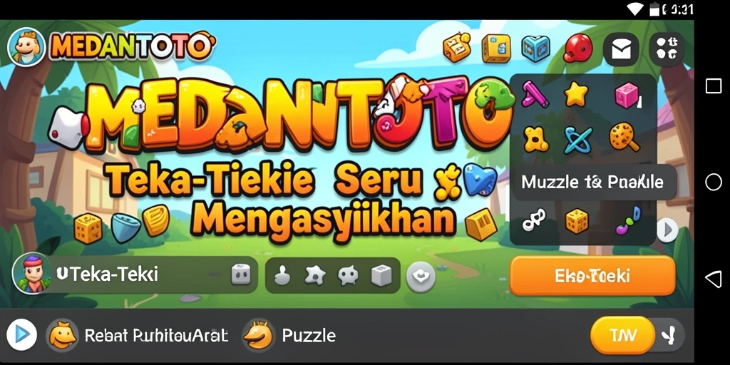 Antarmuka menarik dan fungsional dari MEDANTOTO.