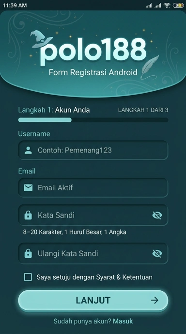 Cara Mudah Buat Akun Baru Polo188